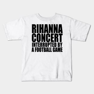 rihanna superbowl 2023 Kids T-Shirt